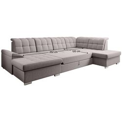 Canapea in forma de U Mobhaus Oreo Right (Taupe) Thumb