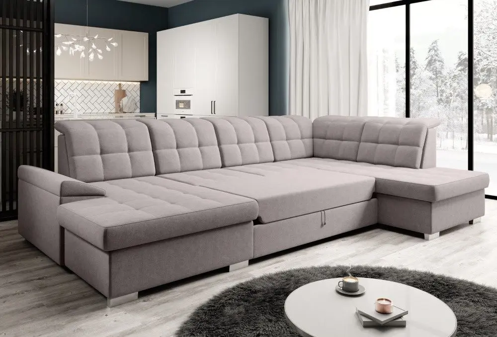 Canapea in forma de U Mobhaus Oreo Right (Taupe)