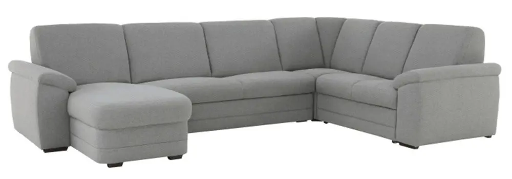 Canapea in forma de U extensibila Mobhaus Biter Left (Gray)