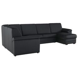 Canapea in forma de U extensibila Mobhaus Biter Right (Black) Thumb