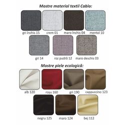 Canapea in forma de U extensibila Mobhaus Biter Right (Black) Thumb