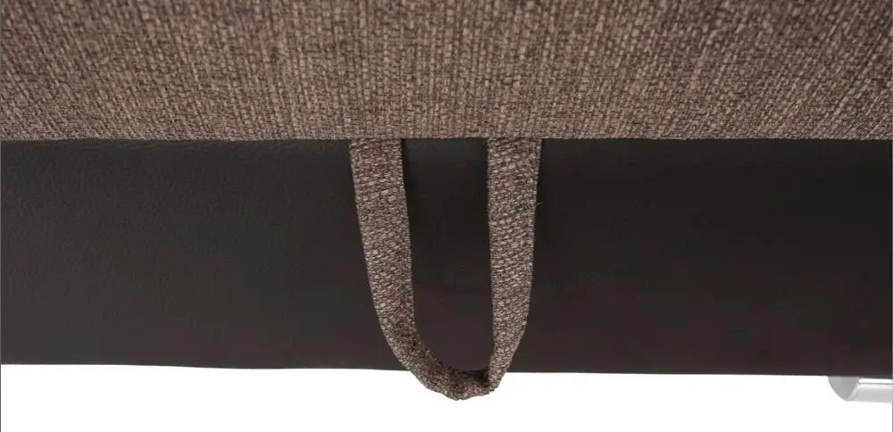 Canapea in forma de U extensibila Mobhaus Emily U Left (Brown) - 8