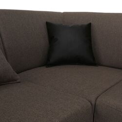 Canapea in forma de U extensibila Mobhaus Emily U Left (Brown) Thumb