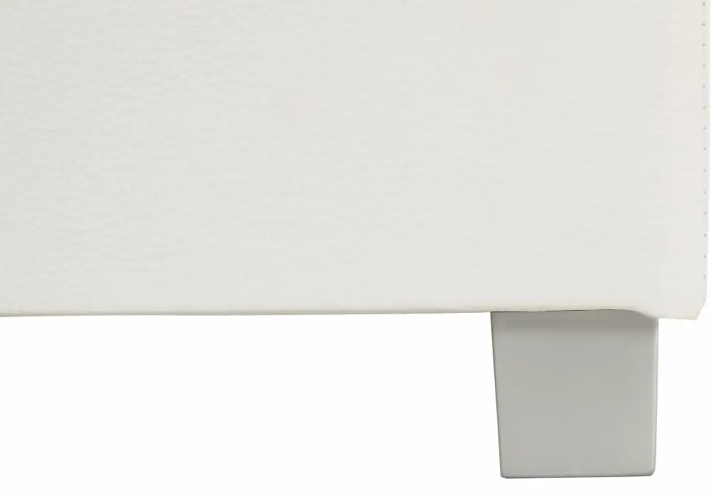 Canapea in forma de U extensibila Mobhaus Essen (White/Gray-Brown) - 7