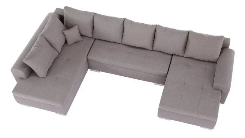 Canapea in forma de U extensibila Mobhaus Frankfurt New (Brown) - 10