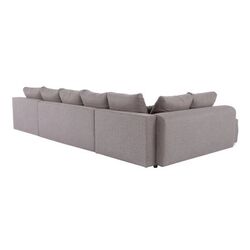 Canapea in forma de U extensibila Mobhaus Frankfurt New (Brown) Thumb