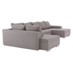 Canapea in forma de U extensibila Mobhaus Frankfurt New (Brown) Thumb