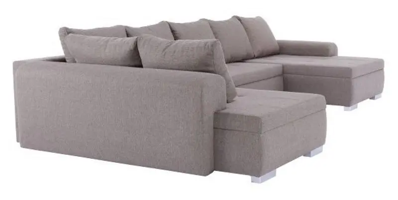 Canapea in forma de U extensibila Mobhaus Frankfurt New (Brown) - 8