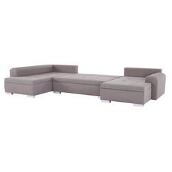 Canapea in forma de U extensibila Mobhaus Frankfurt New (Brown) Thumb