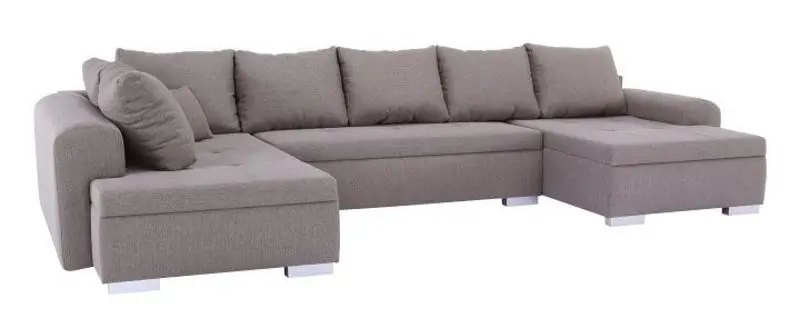 Canapea in forma de U extensibila Mobhaus Frankfurt New (Brown)