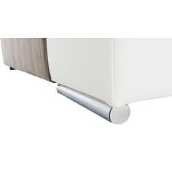 Canapea in forma de U extensibila Mobhaus Kamelia Left (Brown/White) Thumb