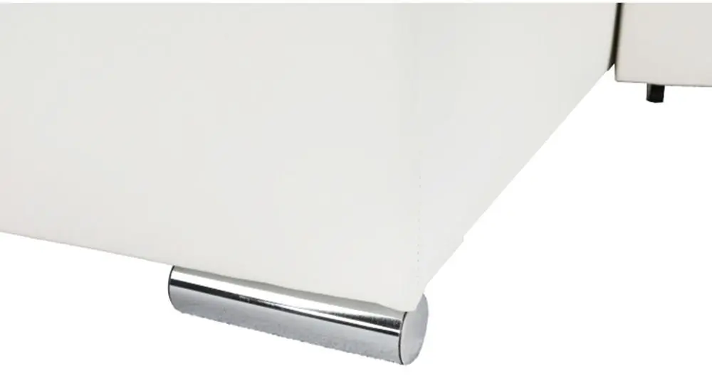 Canapea in forma de U extensibila Mobhaus Kamelia Left (Gray/White) - 5