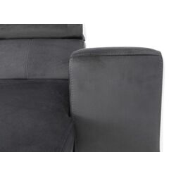 Canapea in forma de U extensibila Mobhaus Kamelia Right (Gray/White) Thumb