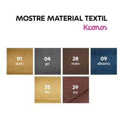 Canapea in forma de U extensibila Mobhaus Lamora Right (Gray-Brown) Thumb