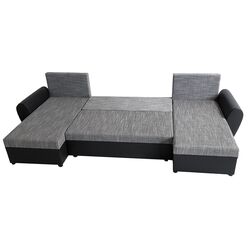Диван П-образный раскладной Mobhaus Luny Roh (Black/Gray-Brown) Thumb
