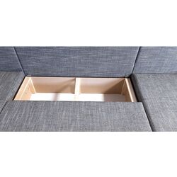 Диван П-образный раскладной Mobhaus Luny Roh (Black/Gray-Brown) Thumb