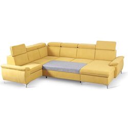 Canapea in forma de U extensibila Mobhaus Marelia Right (Mustard) Thumb