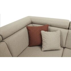 Canapea in forma de U extensibila Mobhaus Marieta Left (Beige) Thumb