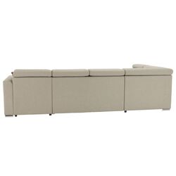 Canapea in forma de U extensibila Mobhaus Marieta Left (Beige) Thumb