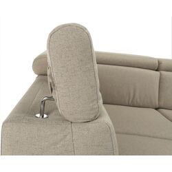 Canapea in forma de U extensibila Mobhaus Marieta Right (Beige) Thumb