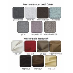 Canapea in forma de U extensibila Mobhaus Marieta Right (Beige) Thumb