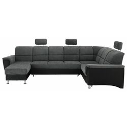 Диван П-образный раскладной Mobhaus Santiago Right (Black/Dark Gray) Thumb