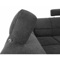 Диван П-образный раскладной Mobhaus Santiago Right (Black/Dark Gray) Thumb