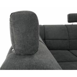 Диван П-образный раскладной Mobhaus Santiago Right (Black/Dark Gray) Thumb