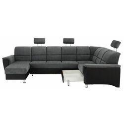 Диван П-образный раскладной Mobhaus Santiago Right (Black/Dark Gray) Thumb