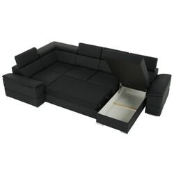 Canapea in forma de U extensibila Mobhaus Segoria Roh Right (Dark Gray) Thumb