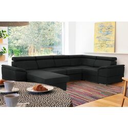 Canapea in forma de U extensibila Mobhaus Segoria Roh Right (Gray-Brown) Thumb