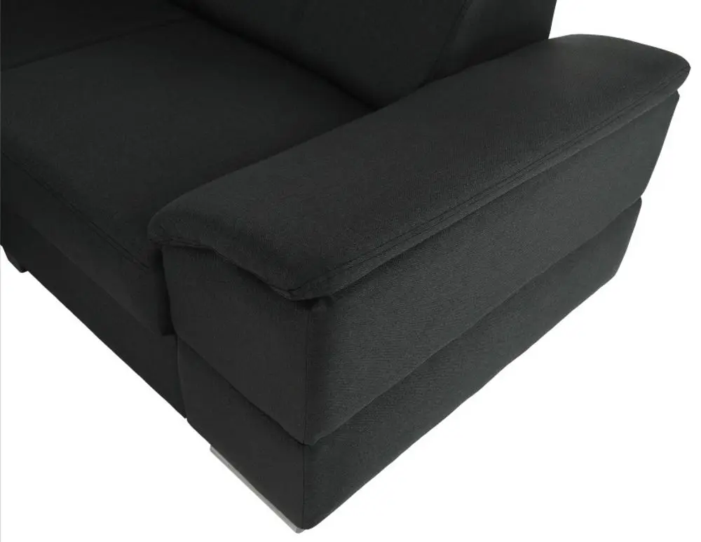 Canapea in forma de U extensibila Mobhaus Segoria Roh Right (Gray-Brown)