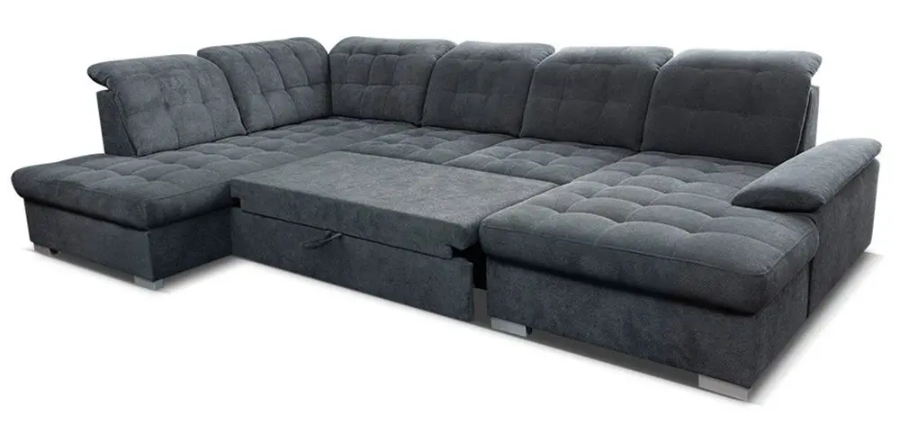 Диван П-образный раскладной Mobhaus Teodor Left (Gray-Brown) - 3