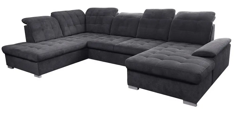 Диван П-образный раскладной Mobhaus Teodor Left (Gray-Brown)