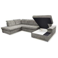 Canapea in forma de U extensibila Mobhaus Teodor Right (Taupe) Thumb