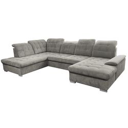 Canapea in forma de U extensibila Mobhaus Teodor Right (Taupe)