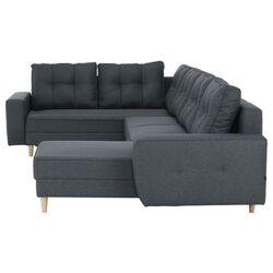 Canapea in forma de U extensibila Mobhaus Vincent (Dark Gray) Thumb