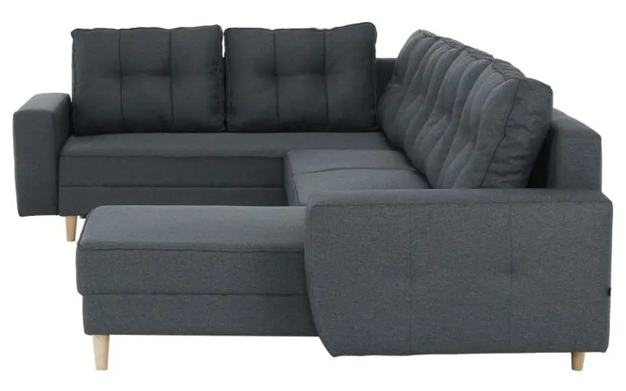 Canapea in forma de U extensibila Mobhaus Vincent (Dark Gray) - 10
