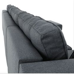 Canapea in forma de U extensibila Mobhaus Vincent (Dark Gray) Thumb