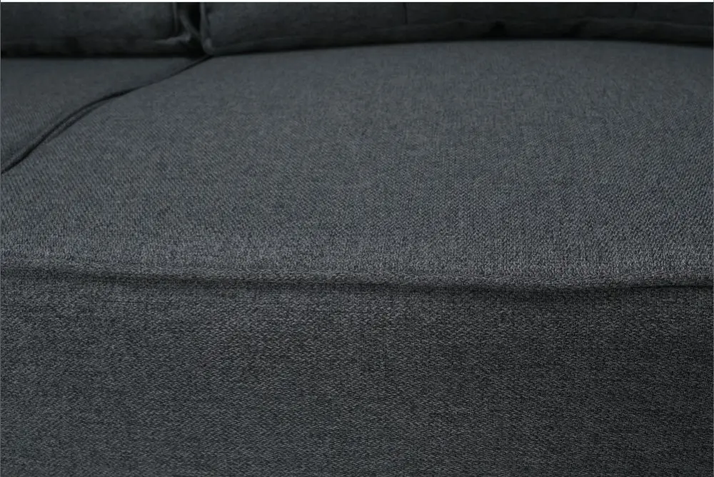 Canapea in forma de U extensibila Mobhaus Vincent (Dark Gray) - 8