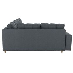 Canapea in forma de U extensibila Mobhaus Vincent (Dark Gray) Thumb