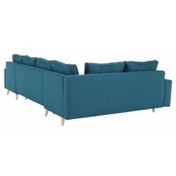 Canapea in forma de U extensibila Mobhaus Vincent (Turquoise) Thumb