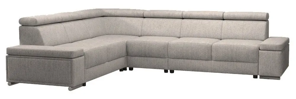 Canapea de colt Mobhaus Boby Left (Gray-Beige)