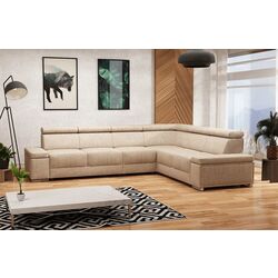 Canapea de colt Mobhaus Boby Right (Gray-Beige) Thumb