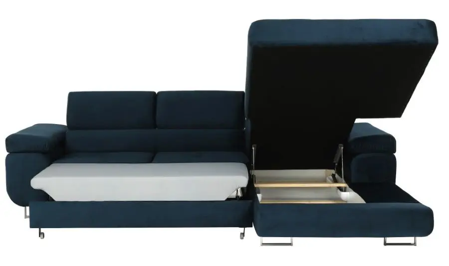 Диван угловой раскладной Mobhaus Amareta Left (Blue)