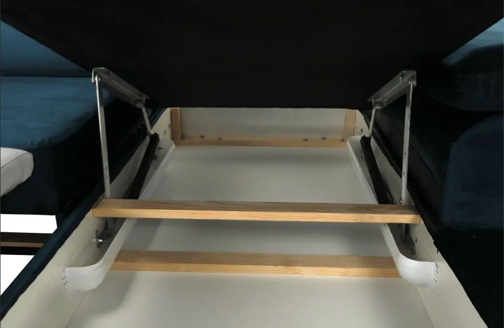 Диван угловой раскладной Mobhaus Amareta Left (Blue)