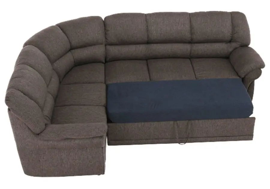 Диван угловой раскладной Mobhaus Amelia Left (Brown)