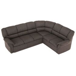 Canapea de colt extensibila Mobhaus Amelia Right (Brown) Thumb