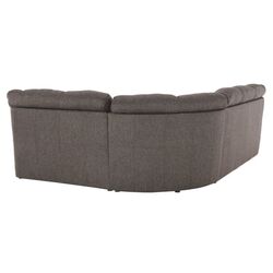 Canapea de colt extensibila Mobhaus Amelia Right (Brown) Thumb