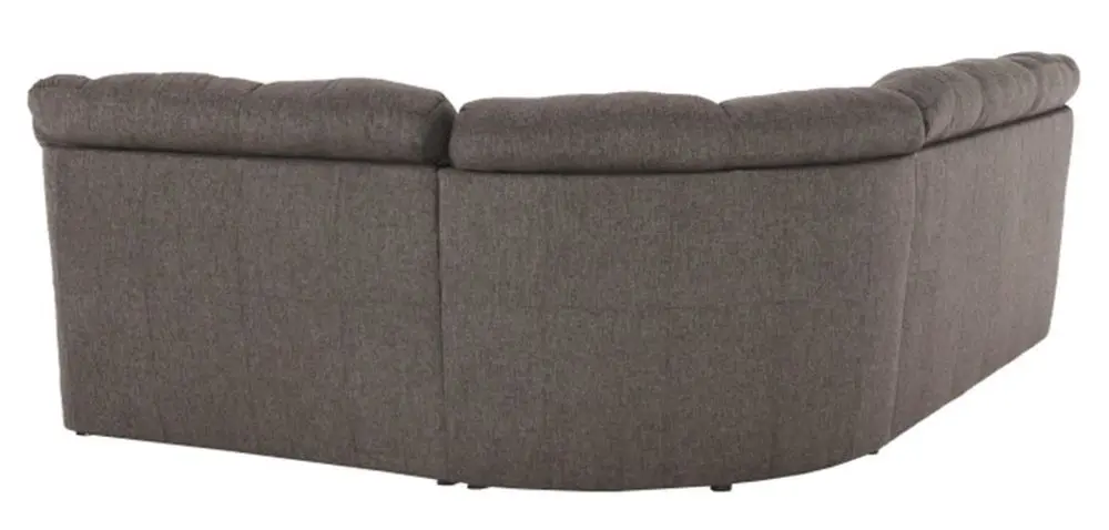 Canapea de colt extensibila Mobhaus Amelia Right (Brown)